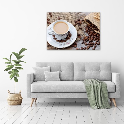 Canvas wall art Coffee with milk