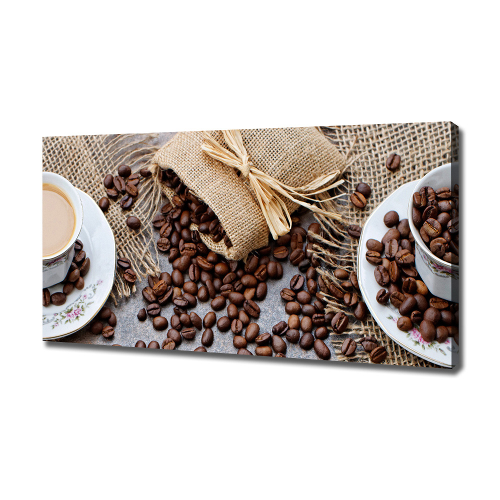 Canvas wall art Coffee with milk