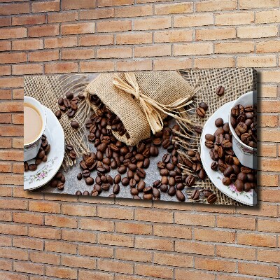 Canvas wall art Coffee with milk