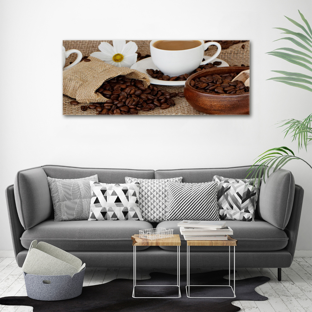 Canvas wall art Coffee with milk