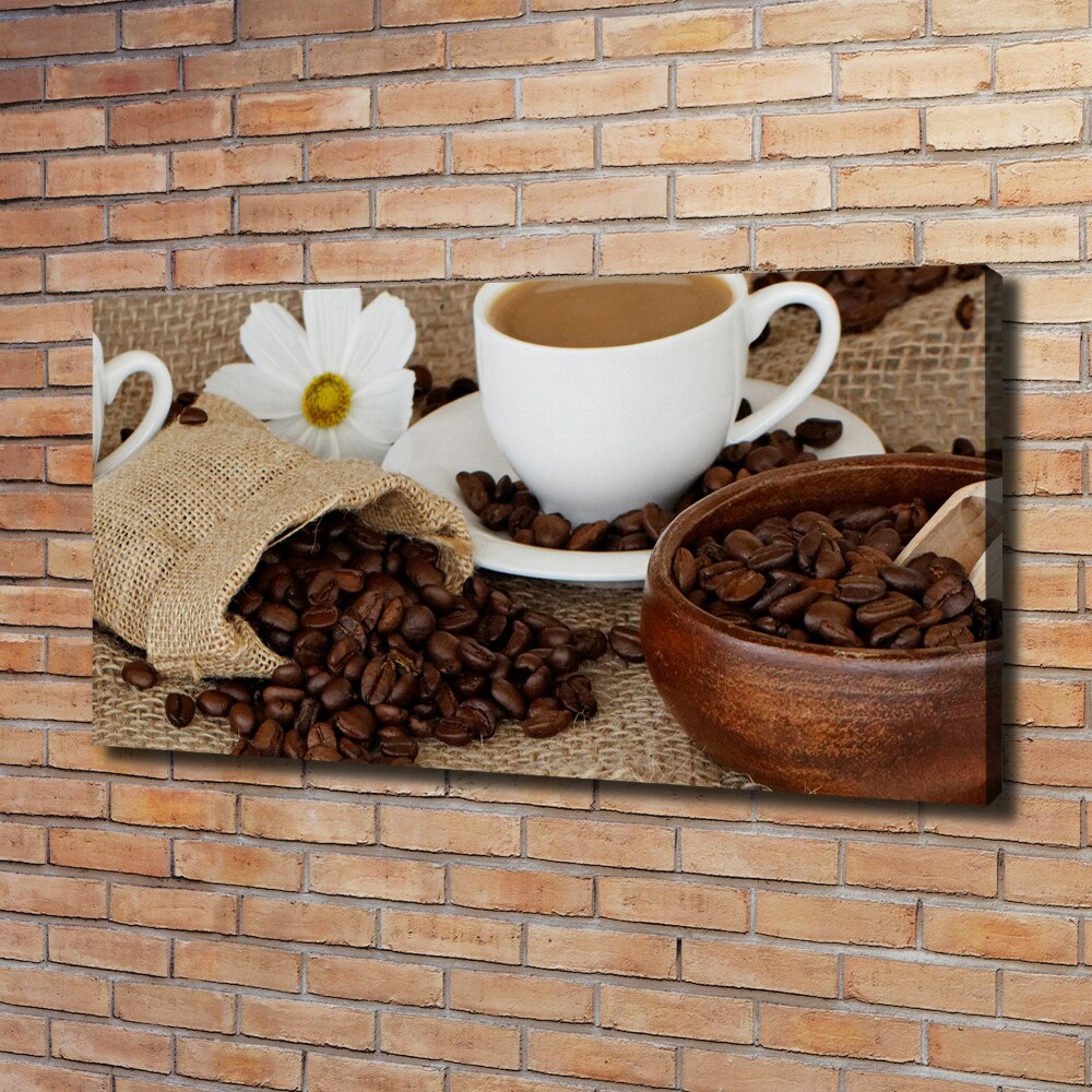 Canvas wall art Coffee with milk