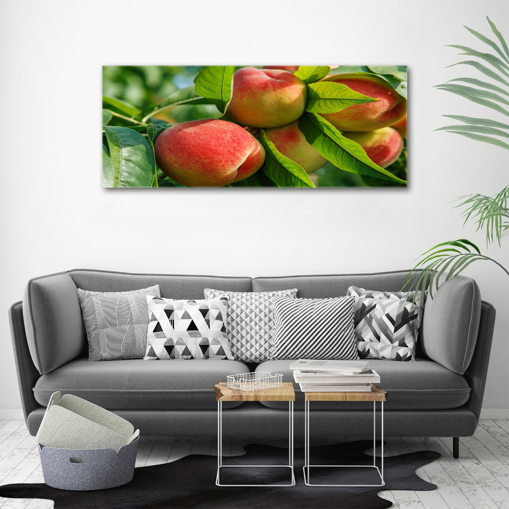 Canvas wall art Peaches