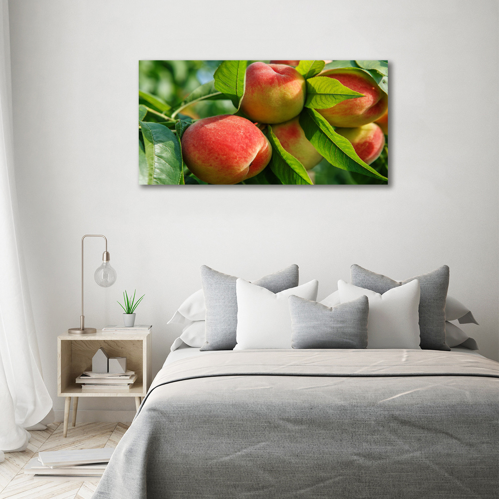 Canvas wall art Peaches