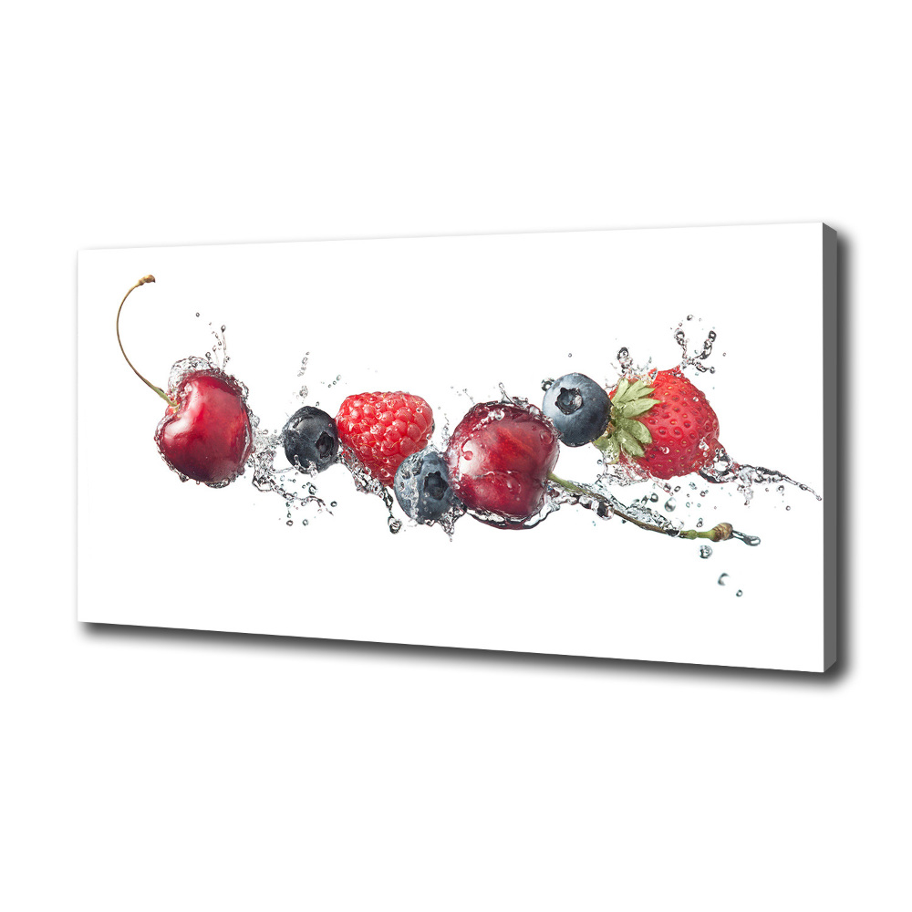 Canvas wall art Forest fruits