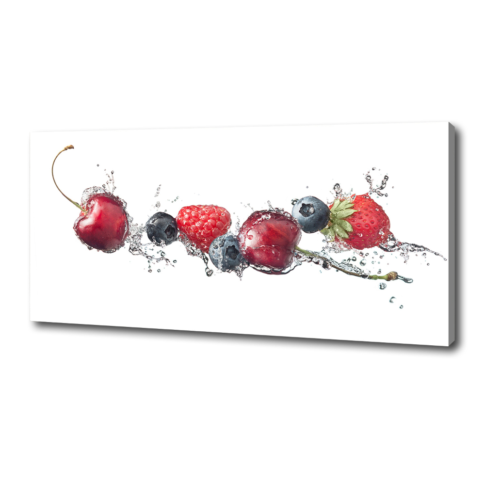 Canvas wall art Forest fruits