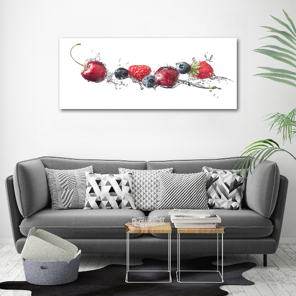 Canvas wall art Forest fruits