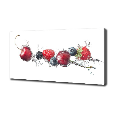 Canvas wall art Forest fruits