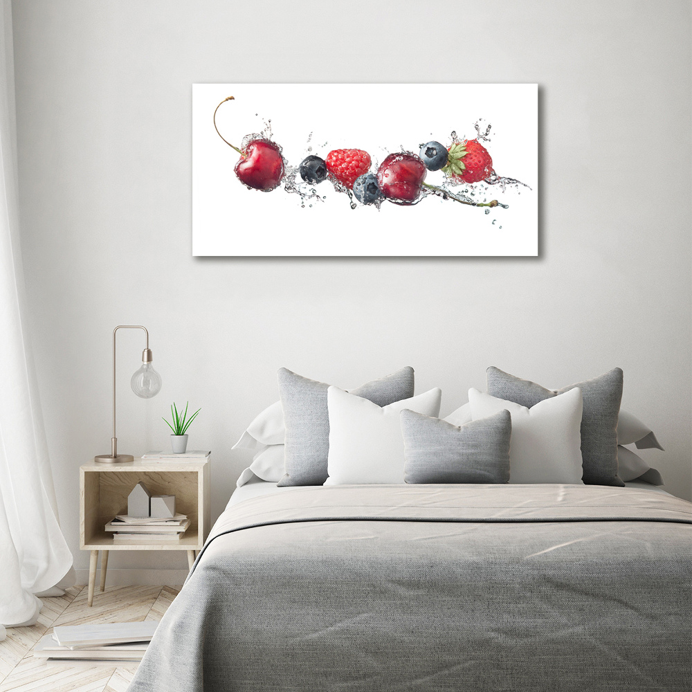 Canvas wall art Forest fruits