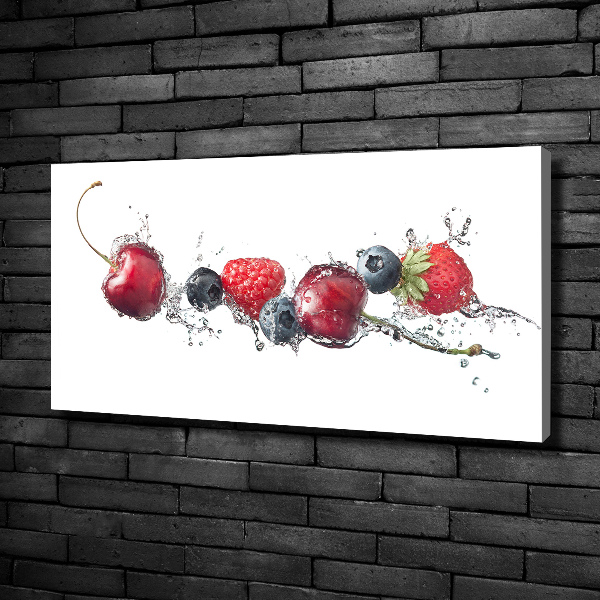 Canvas wall art Forest fruits