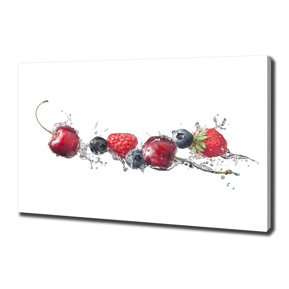 Canvas wall art Forest fruits