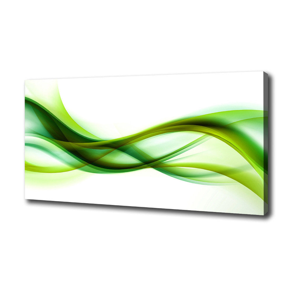 Canvas wall art Wave abstraction