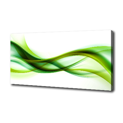 Canvas wall art Wave abstraction