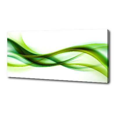 Canvas wall art Wave abstraction