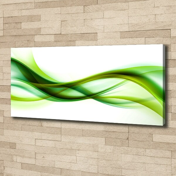 Canvas wall art Wave abstraction