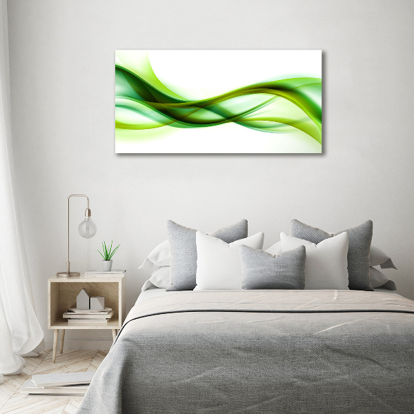 Canvas wall art Wave abstraction