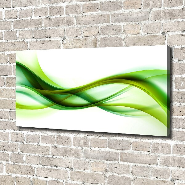 Canvas wall art Wave abstraction