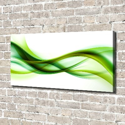 Canvas wall art Wave abstraction