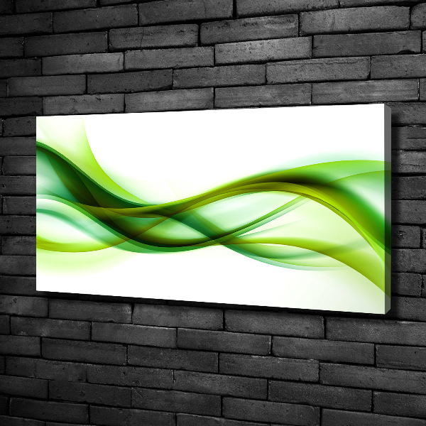 Canvas wall art Wave abstraction