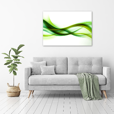 Canvas wall art Wave abstraction