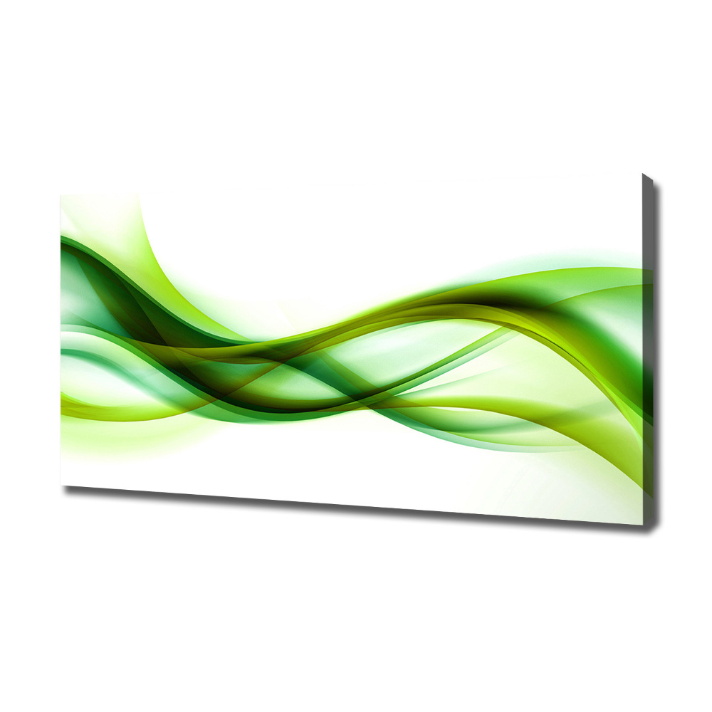 Canvas wall art Wave abstraction