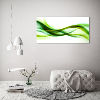 Canvas wall art Wave abstraction