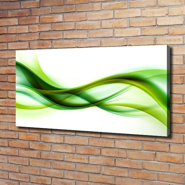 Canvas wall art Wave abstraction