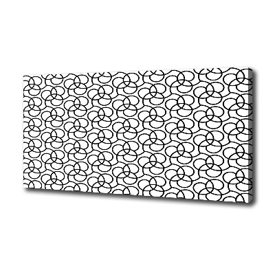 Canvas wall art Geometric background