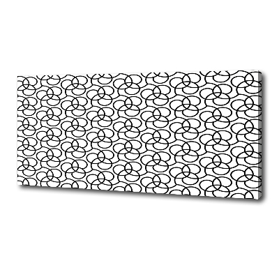 Canvas wall art Geometric background