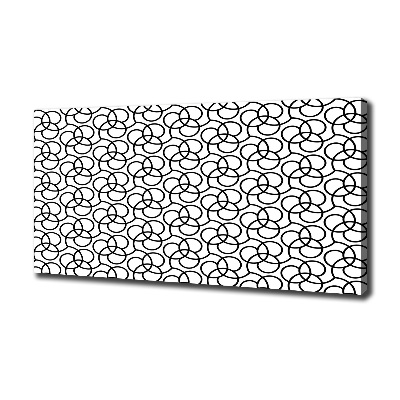 Canvas wall art Geometric background