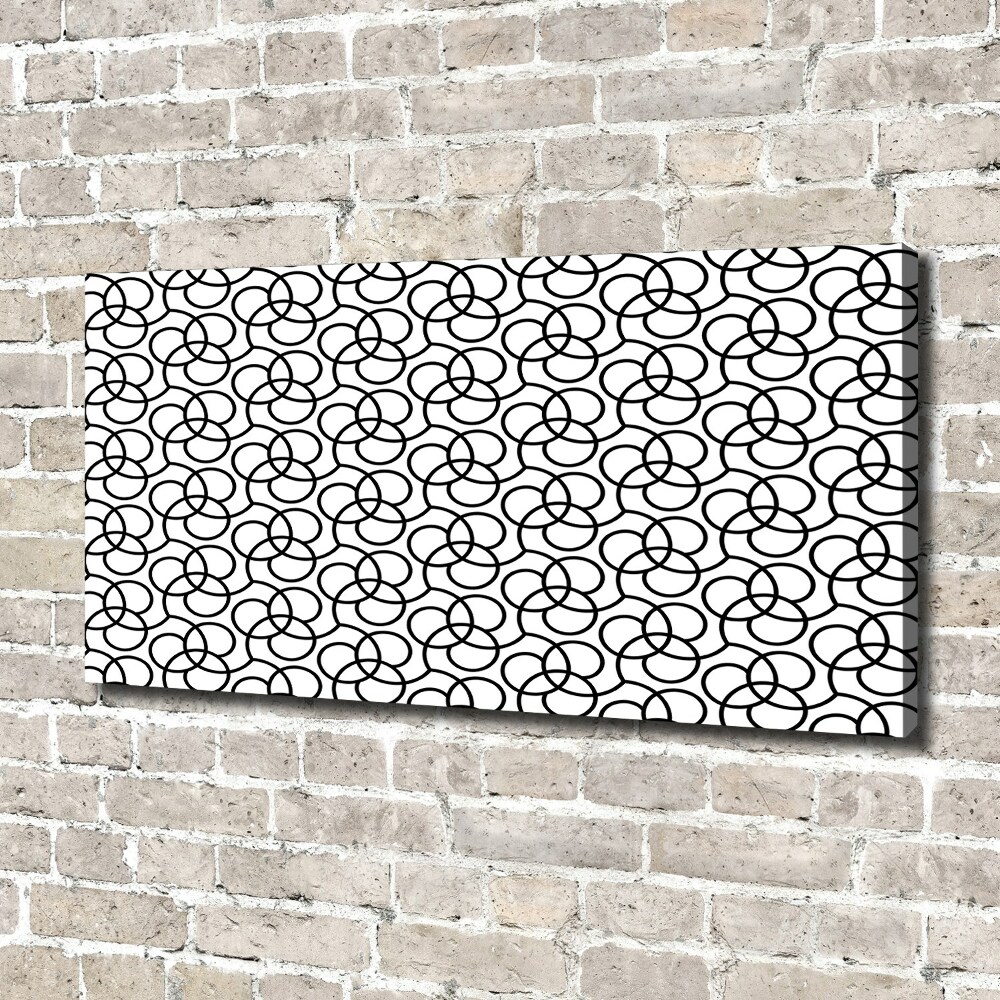 Canvas wall art Geometric background