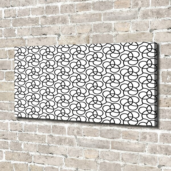 Canvas wall art Geometric background