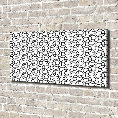 Canvas wall art Geometric background