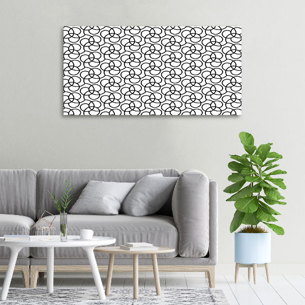 Canvas wall art Geometric background