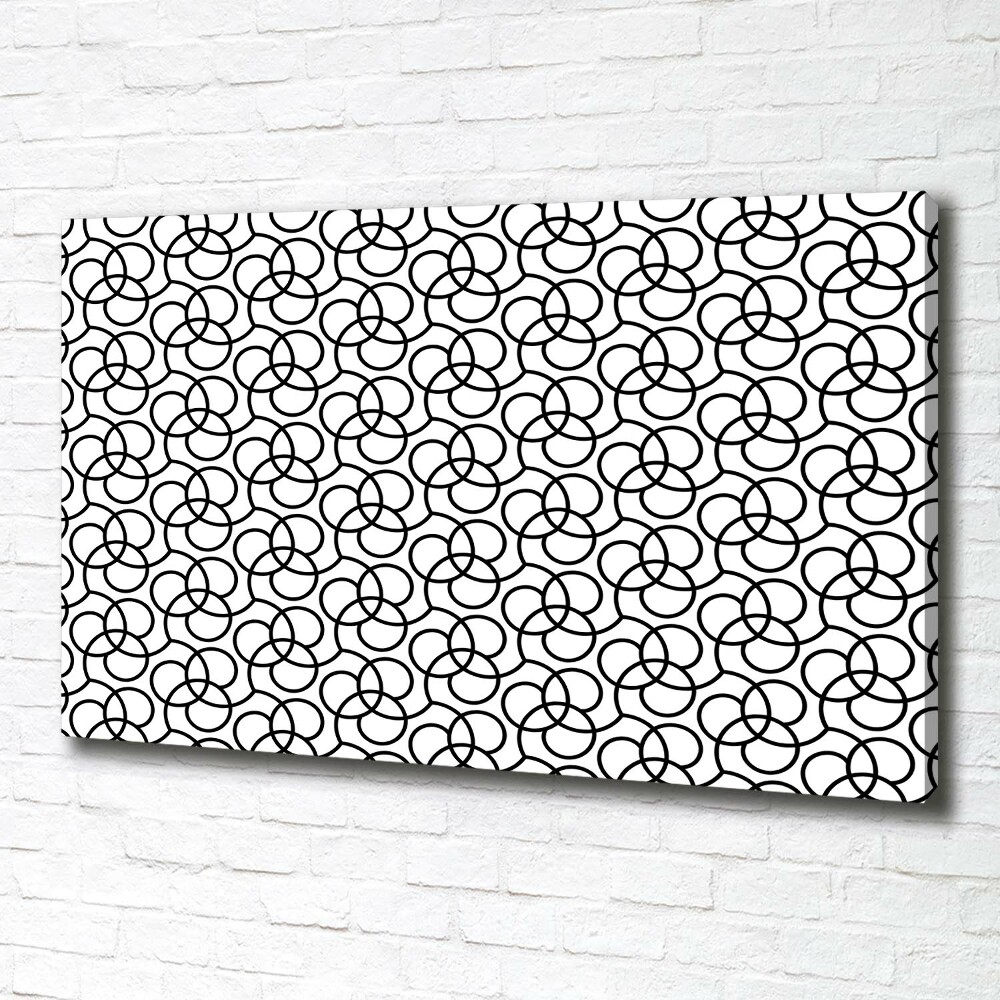 Canvas wall art Geometric background