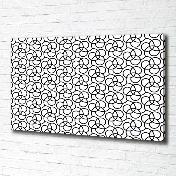 Canvas wall art Geometric background