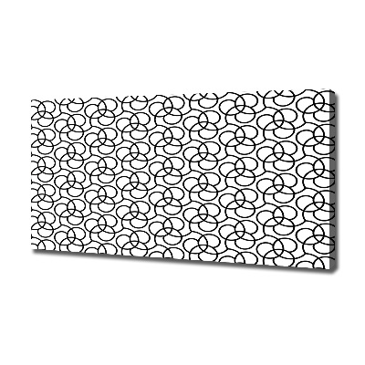 Canvas wall art Geometric background