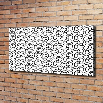 Canvas wall art Geometric background