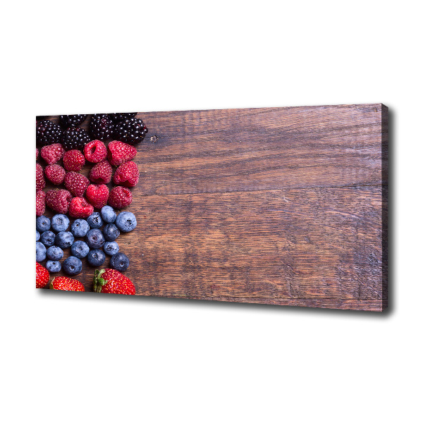 Canvas wall art Forest fruits