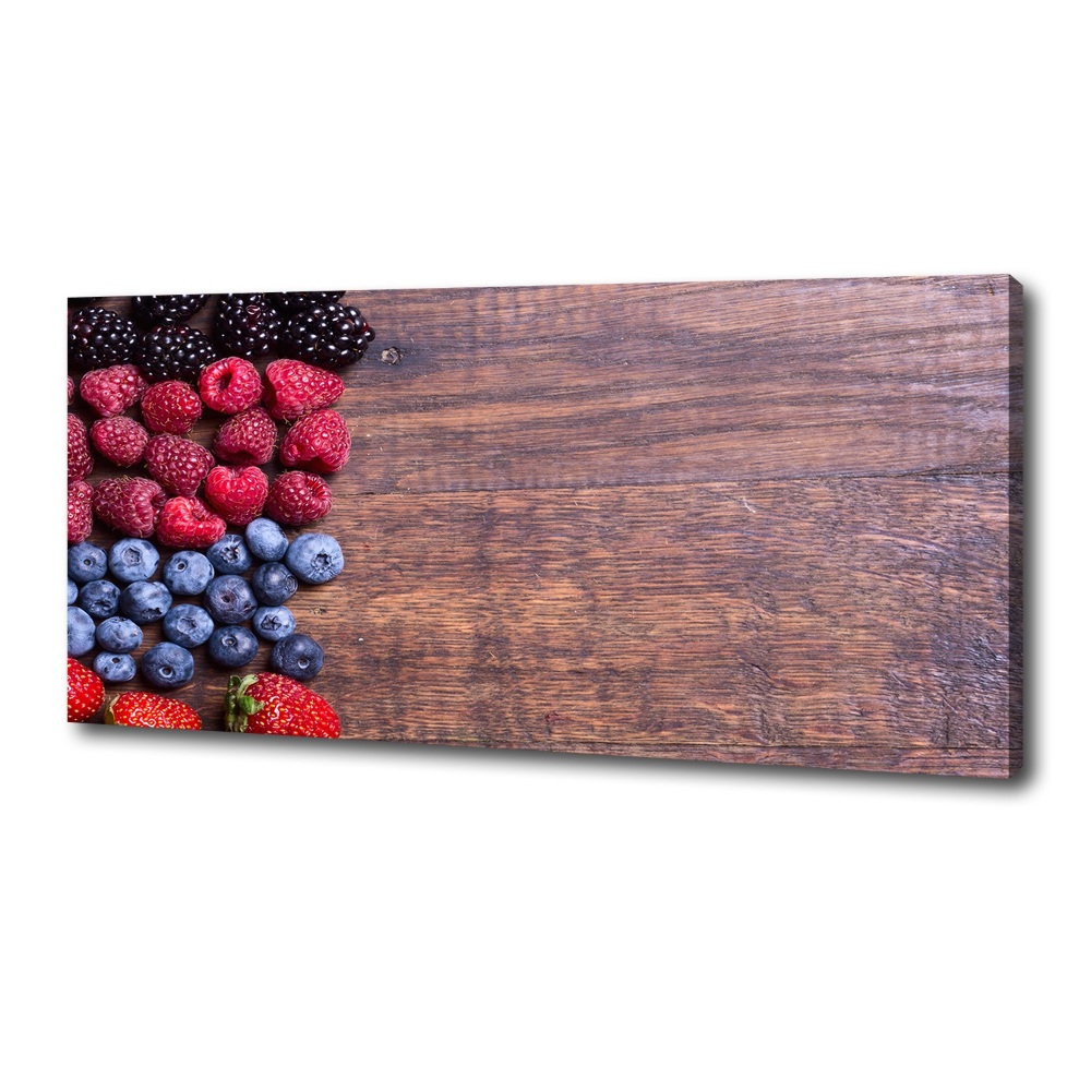 Canvas wall art Forest fruits