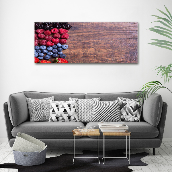 Canvas wall art Forest fruits