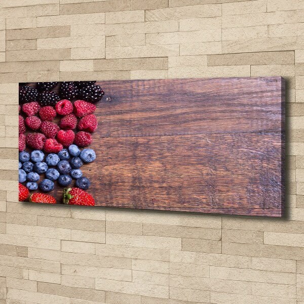 Canvas wall art Forest fruits