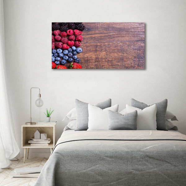 Canvas wall art Forest fruits