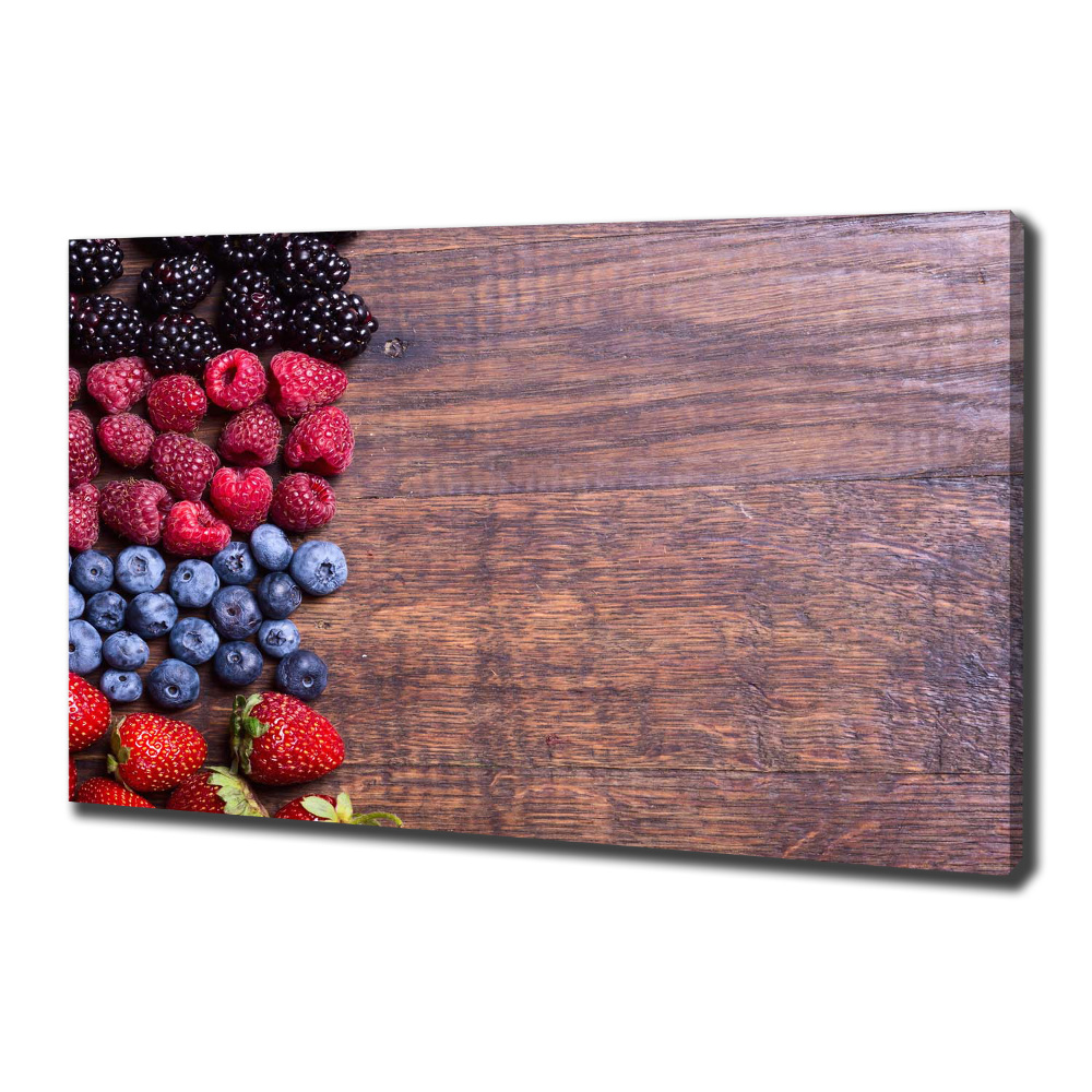 Canvas wall art Forest fruits