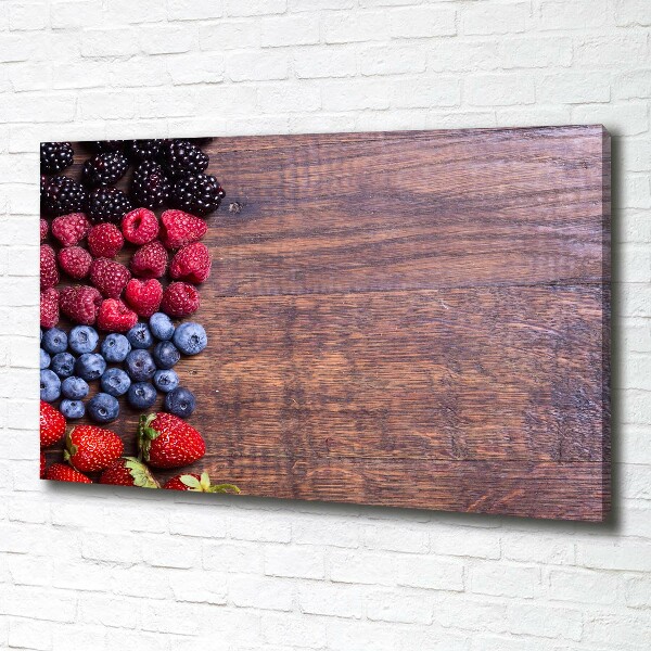 Canvas wall art Forest fruits