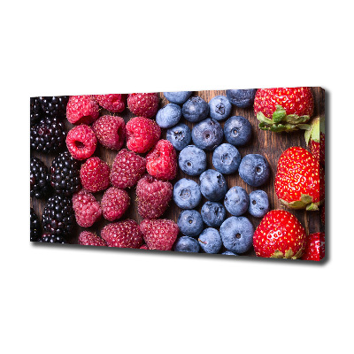 Canvas wall art Forest fruits