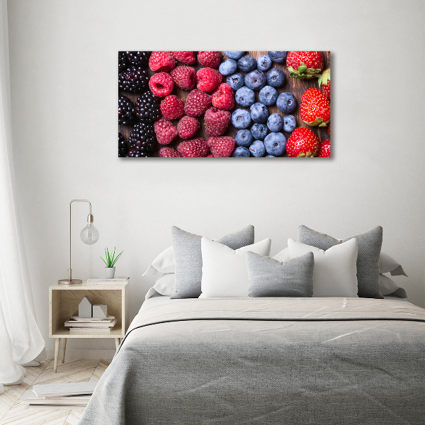 Canvas wall art Forest fruits