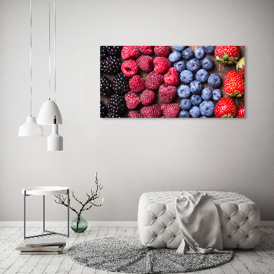 Canvas wall art Forest fruits