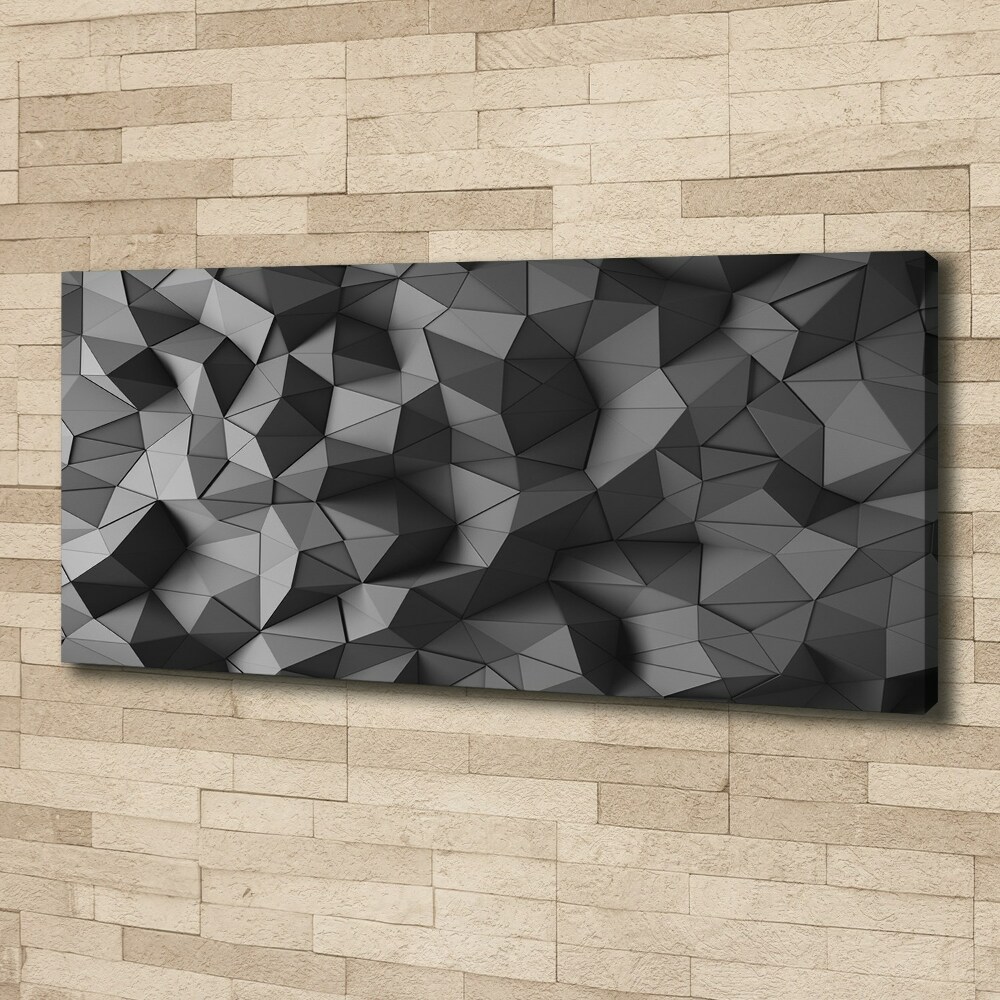 Canvas wall art Abstract 3D background