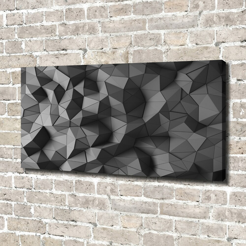 Canvas wall art Abstract 3D background