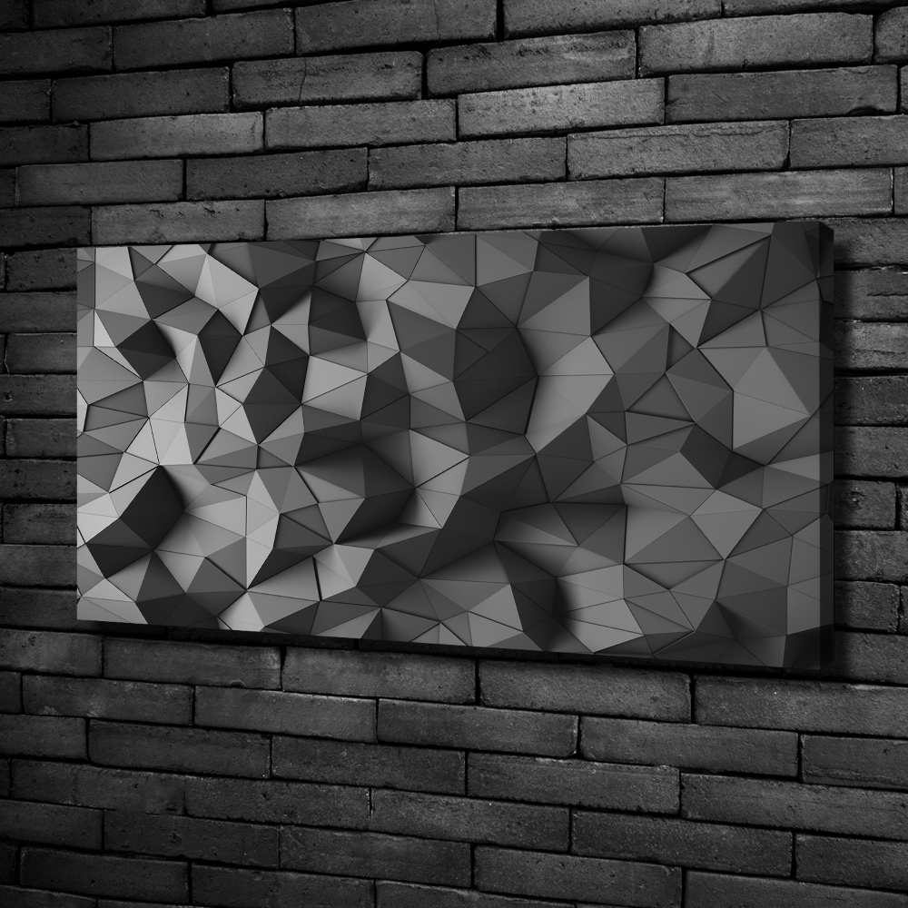 Canvas wall art Abstract 3D background